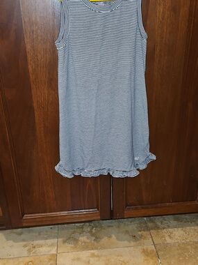 Vineyard Vines Navy & White Striped Dress